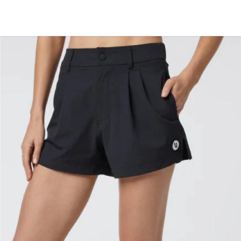 Vuori Women's Black Solar Shorts